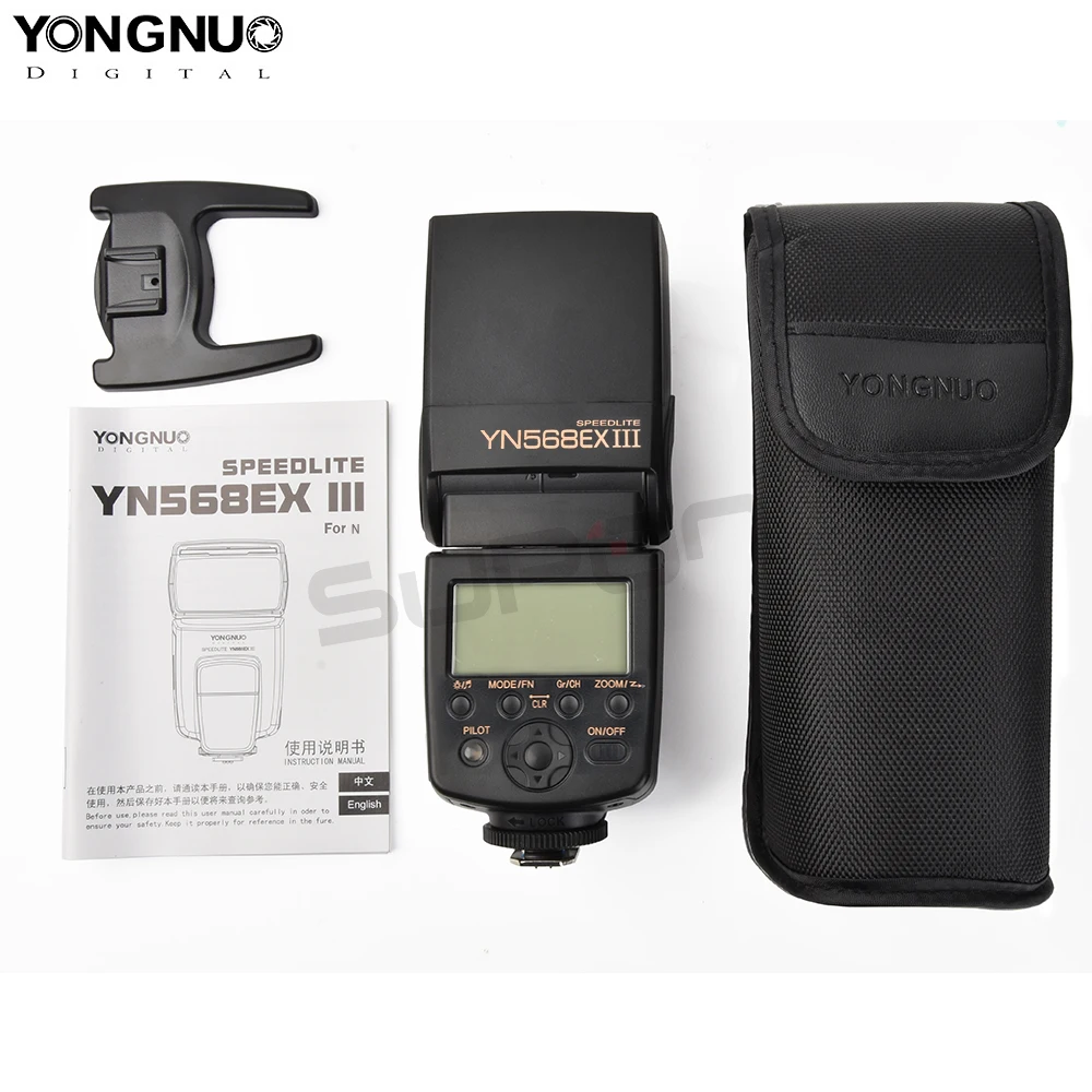 Светодиодная лампа для видеосъемки Yongnuo Вспышка YN-568EX III Nikon HSS Speedlite YN568 D800 D700 D600 D200