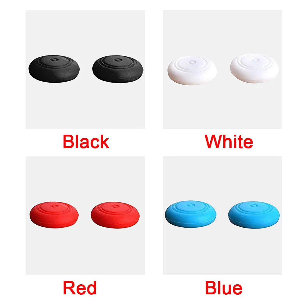 1 Pair Cover Smooth Replacement Grip Game Accessories Protector Cap Thumb Stick Silicone Dustproof Joystick For Nintendo Switch |