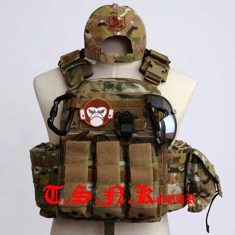 Военная нашивка армейский военный значок &quotAngry monkey&quot армлет подплечник |