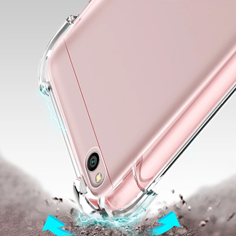 Роскошный Ударопрочный Мягкий чехол YUETUO из ТПУ для телефона xiaomi redmi 5a prime 5 a