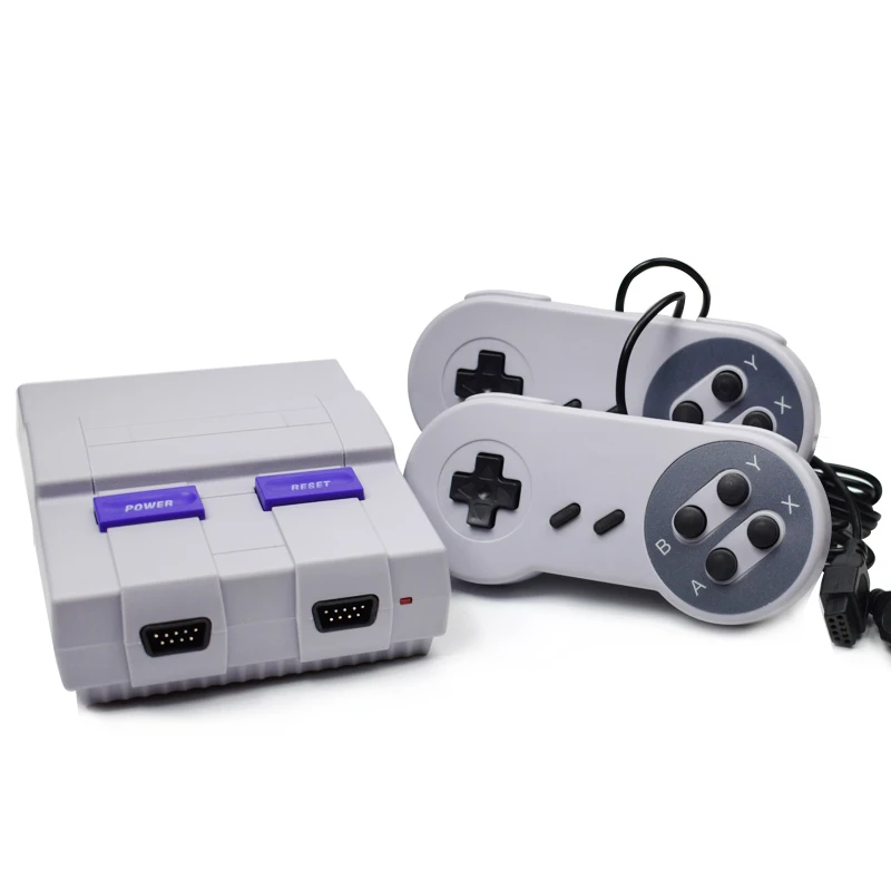 ТВ Видео игровая консоль портативная для Nes классических игр встроенные 400 различных PAL & NTSC двойной