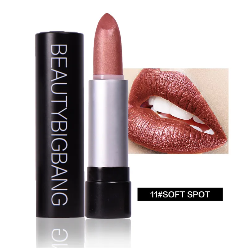 11A BeautyBigBang, 12 цветов, блеск, пресс, помада, макияж, водостойкая, стойкая помада для губ, макияж,, новинка, подарок на день Святого Валентина - Цвет: 11A