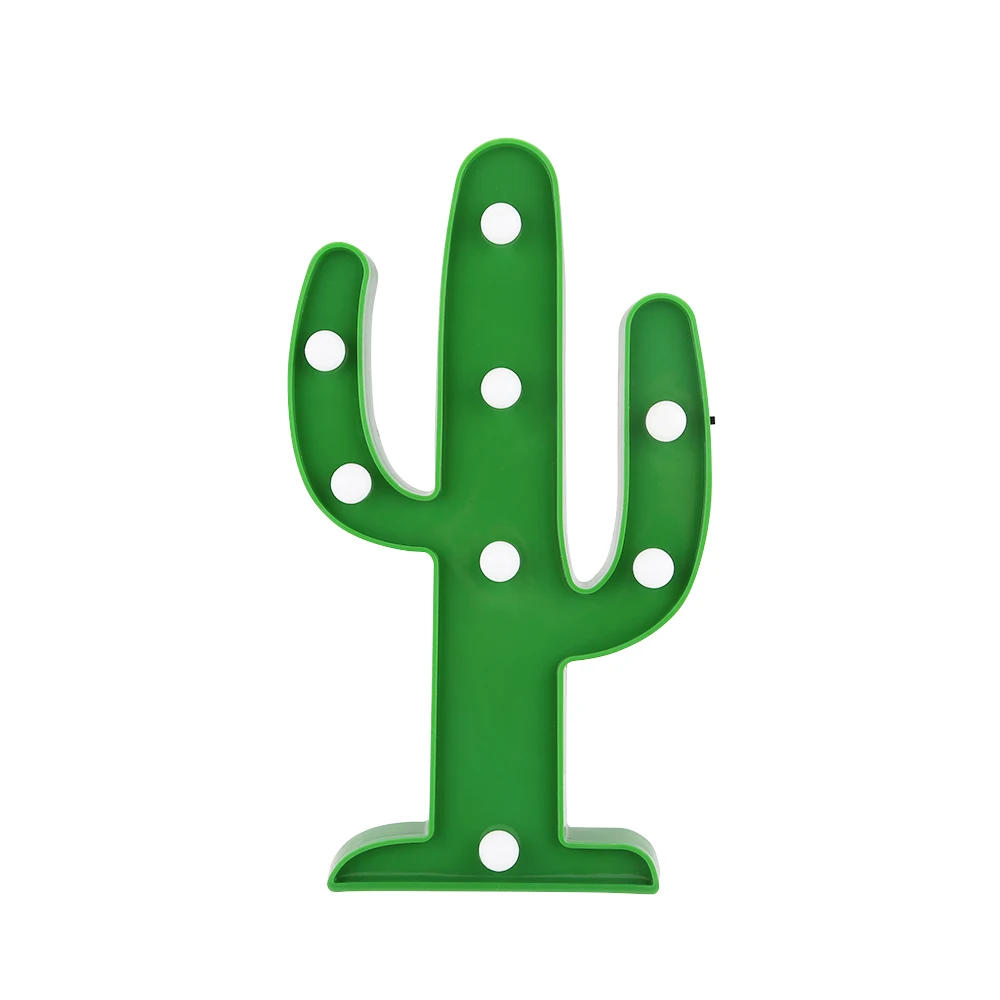 Кактус светодиодный ночник 3D стоячие лампы шатер письмо свет Новинка Luminaria для