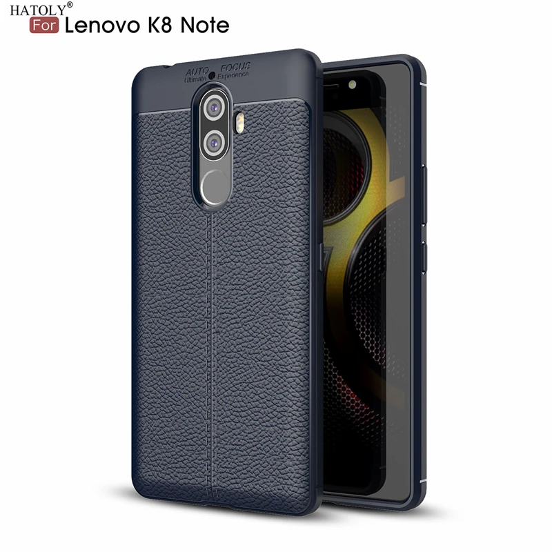 Чехол HATOLY для Lenovo K8 Note чехол из искусственной кожи устойчивый к загрязнениям