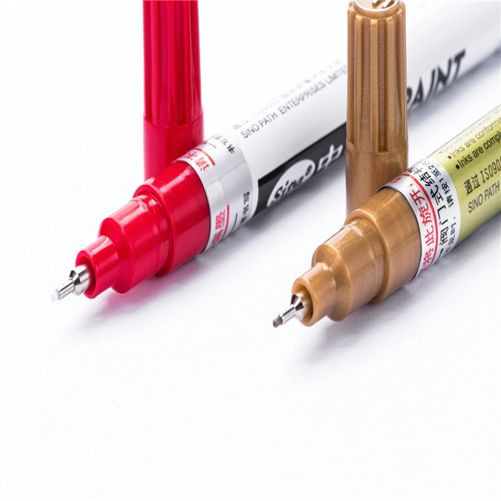 Цветные перманентные маркер краски для автомобильных шин|Губки ваксы| |