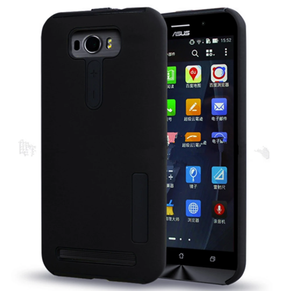 Тонкий гибридный двойные слои ПК + ТПУ ударостойкой защитник Панцири резиновый