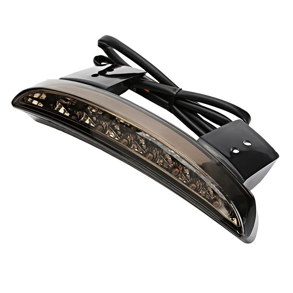 Кромка обрезанного крыла 12 В светодиодный стоп сигнал для железа Sportster XL883N 883L 1200C