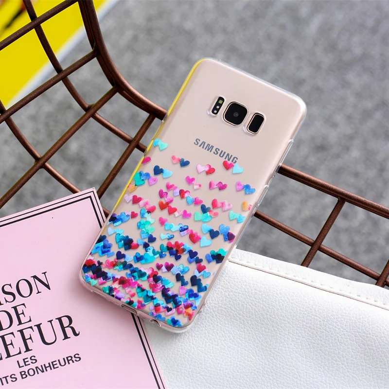 THREE-DIAO мягкий TPU чехол для Samsung Galaxy A5 A3 J5 2015 2016 2017 S9 S8 S7 S6 Edge J2 Prime | Мобильные телефоны