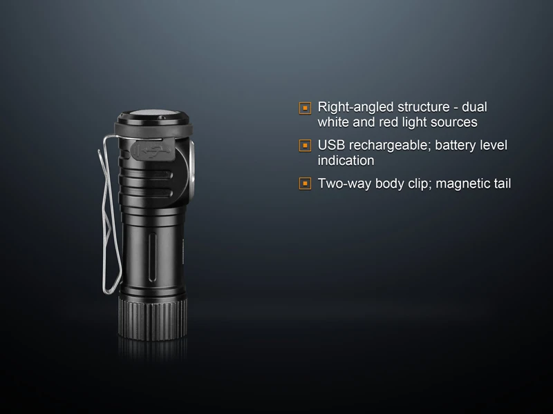 Новое поступление Fenix LD15R Cree XP-G3 светодиодный 500 люмен Портативный Micro-USB Перезаряжаемый правый светодиодный фонарик с литий-ионной батареей