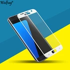 2 шт., закаленное стекло для Samsung Galaxy S7, защита экрана 2.5D, изогнутая пленка для Samsung Galaxy S7, защитное стекло Wolfsay