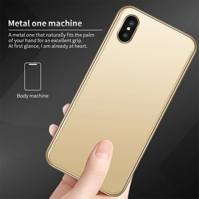 Красивый смартфон XS Тип D 5," дюймовый HD полный экран мобильный телефон Лицо ID Смартфон Датчик гравитации сотовый телефон 3,5 мм эрафон
