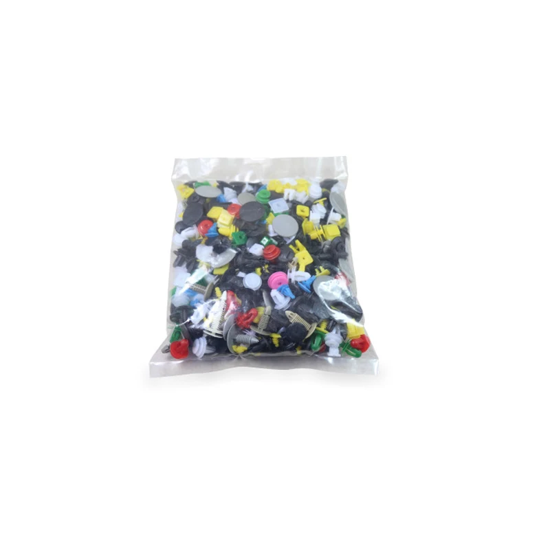 500pcs 500 шт 1000 шт Смешанные автомобильные крепежные зажимы Универсальный Автомобильный фиксатор бампера заклепка Дверная панель крыло лайнер - Название цвета: 500pcs