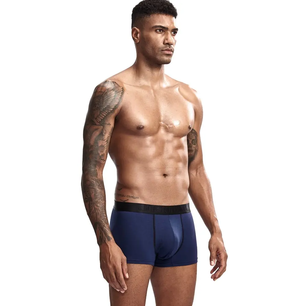 JOCKMAIL мужское модальное мягкое Мужское нижнее белье боксерские шорты Мошонка уход капсула функция здоровья молодежи Сеульское Выпуклое разделение боксер