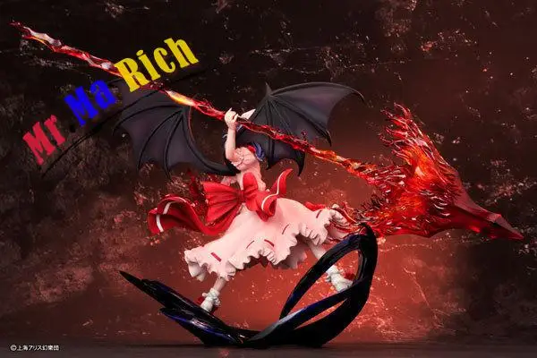 Аниме TouHou Project Griffon Remilia Scarlet Spear the Gungnir 1/7 PVC Figure NB|pvc figure|touhou projectfigure pvc |