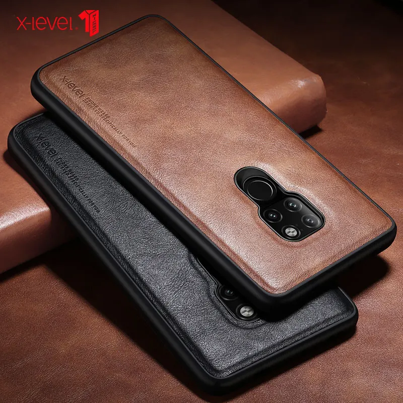 X-Level Leather Case For Huawei Mate 30 20 P40 P30 P20 Pro Cases Original Luxury Ultra Light Back Phone Cover |