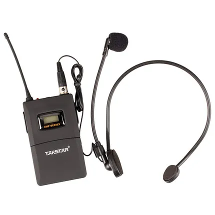 Takstar TS-8807A UHF беспроводной микрофон Двухканальный Беспроводной ЖК-дисплей с