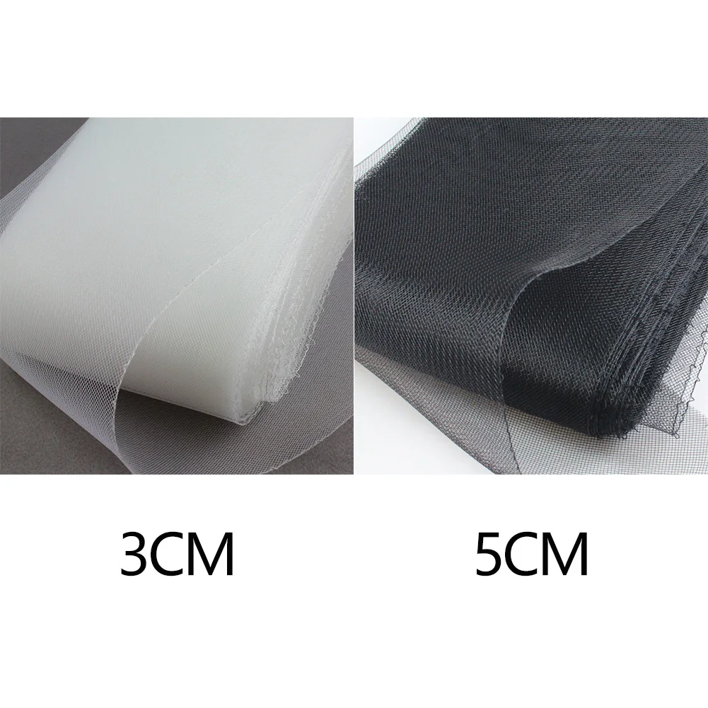 Эластичный сетчатый плоский жесткий ящик Кринолины из конского волоса коса для