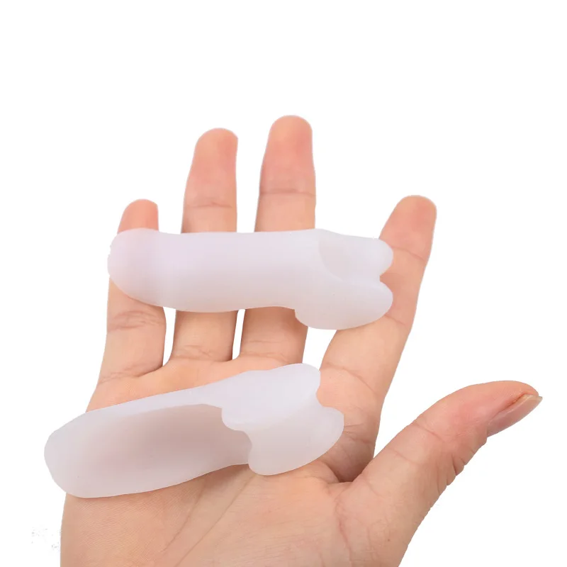 

4Pair Gel Little Toe Separator Straighteners Alignment Bunion Pain Relief Feet Health Care Product Separateur Orteil Pedicure