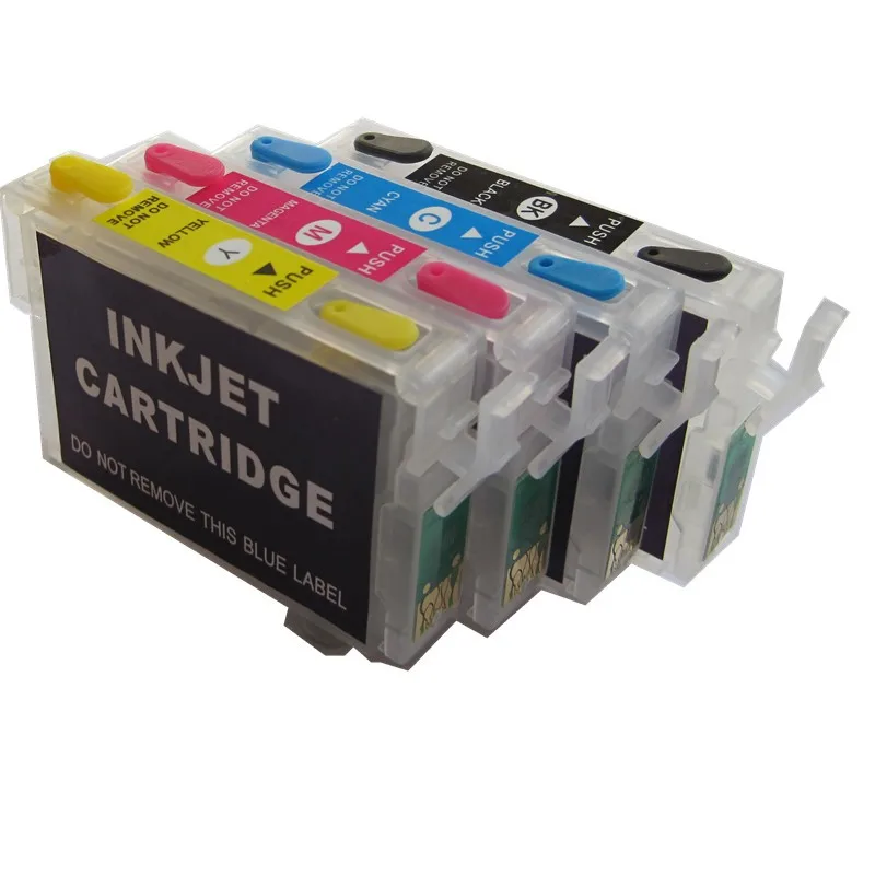 

refillable ink cartridge T0731-T0734 for epson CX6900F C79 CX7310 CX8300 CX9300F CX7300 printer with auto reset chip