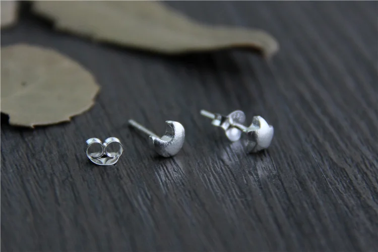 2pcs 2019 New 925 Sterling Silver Fashion Charm Woman Earrings Stars Moon Jewelry Gift