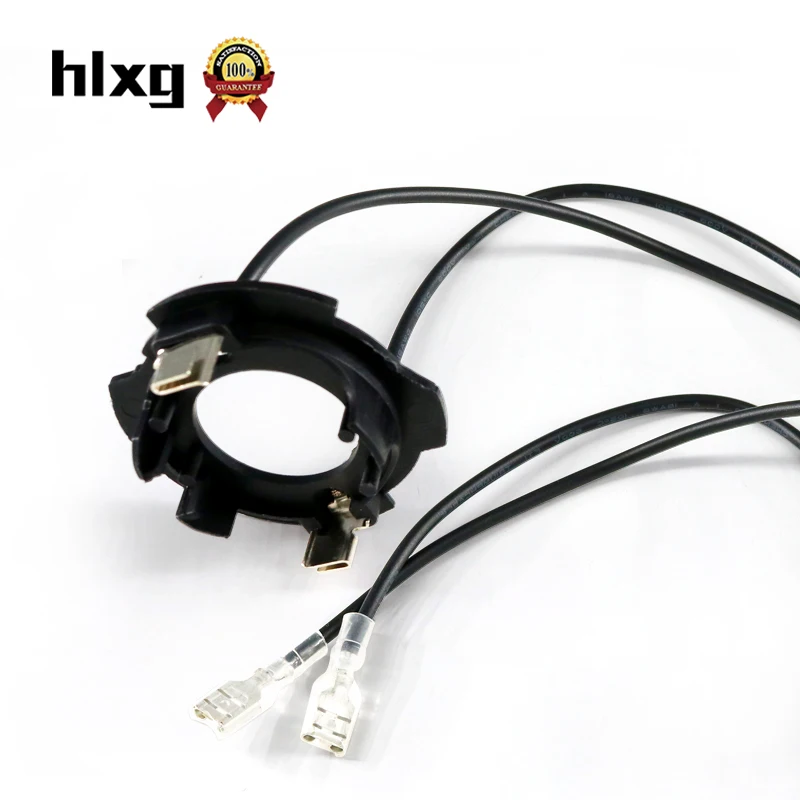 HLXG 2 шт. H7 led гнездо для фары адаптер бас Volkswagen golf 5 старого Sagitar держатель VW golf5