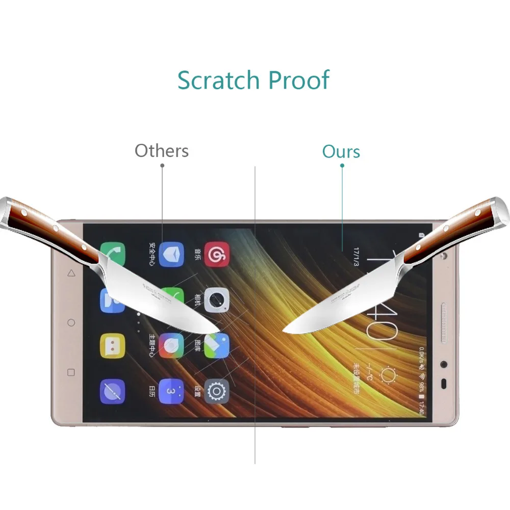 Закаленное стекло для Lenovo PHAB 2 Plus PB2 670 Защитная пленка экрана Ультра прозрачная
