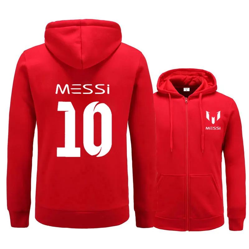 Новые толстовки с Месси BAIJOE кардиган принтом MESSI 10 мужские свитшоты повседневная