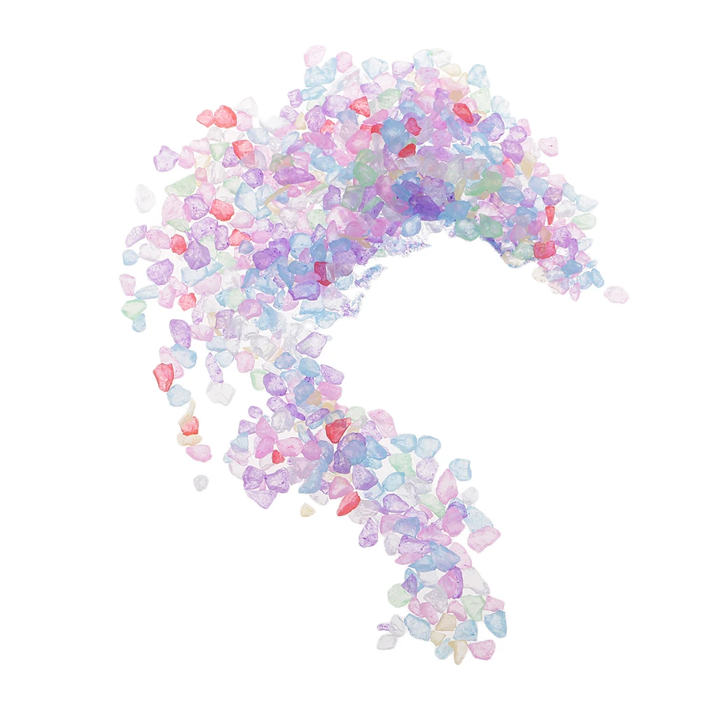 20 г разноцветная хрустальная ваза с песком наполнитель для декоративного