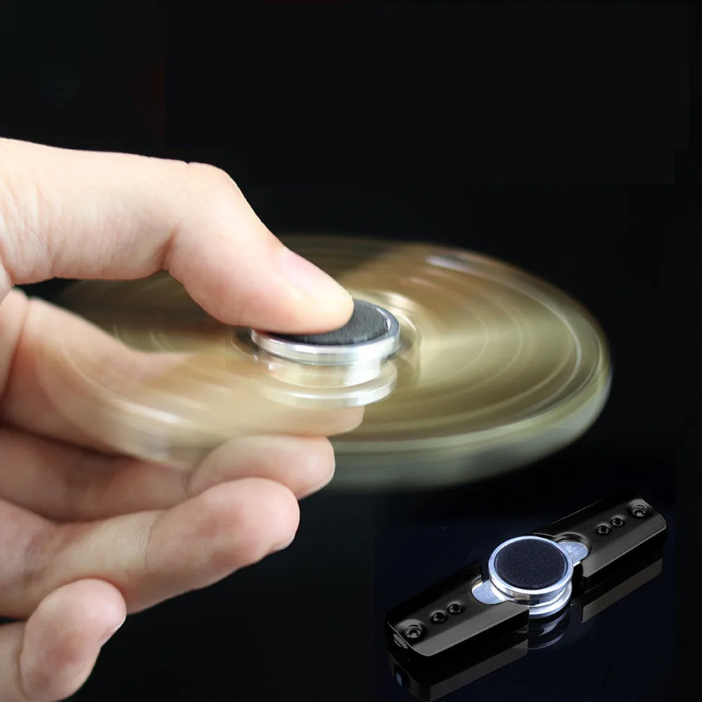 2017 New Styles Hand Fidget Spinner Steel ball Aluminum Replaceable Stain &amp Ceramic Ball Bearing for ADHD | Игрушки и хобби