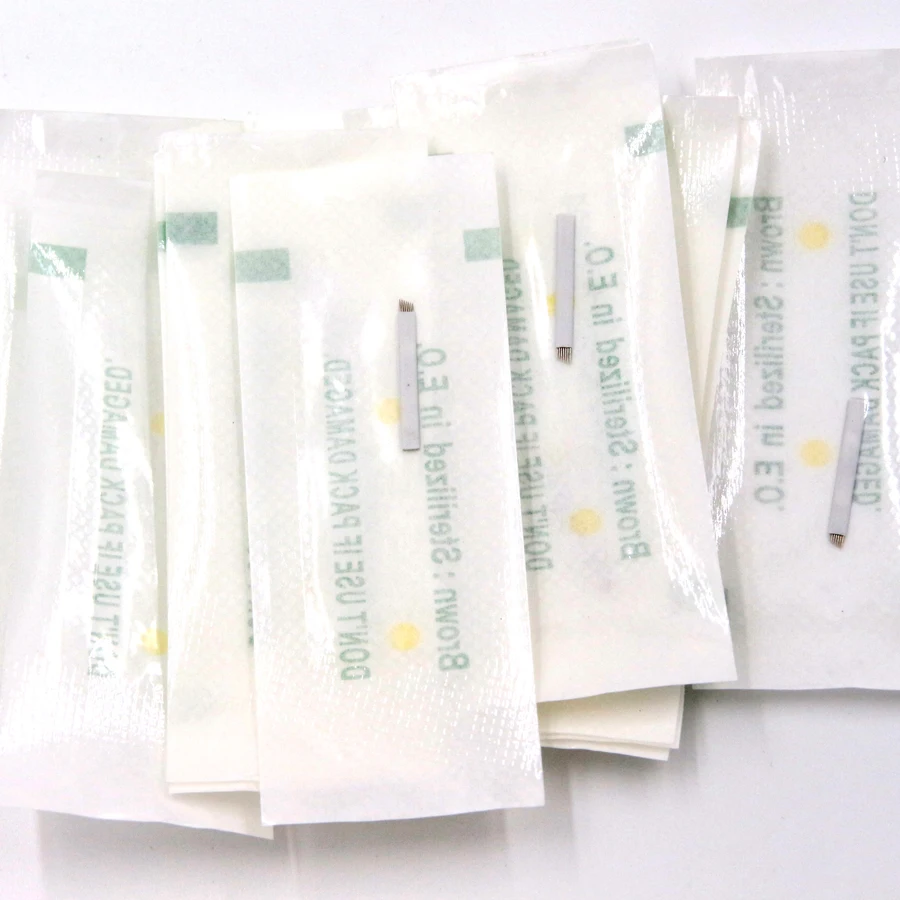 20 шт. иглы для микроблейдинга бровей|microblading needles 7|microblading needlesmanual needle |