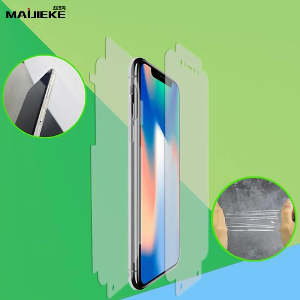 Новая защитная пленка для экрана с полным покрытием iPhone 11 Pro Max X XS XR 8 plus 7 6s 6