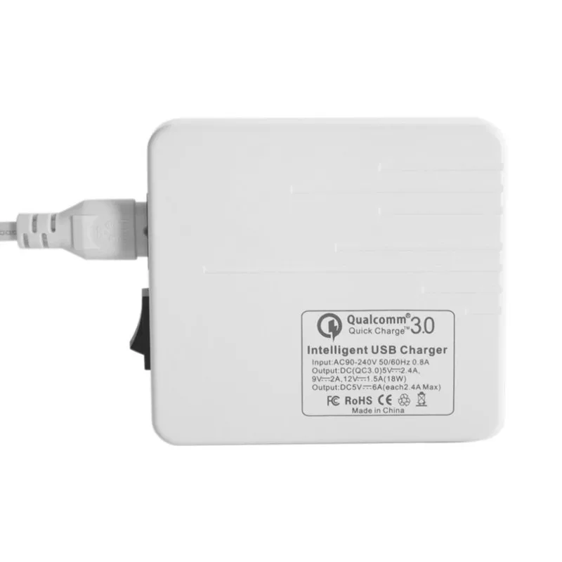 Cargador USB многократное зарядное устройство адаптер интеллектуальное настольное