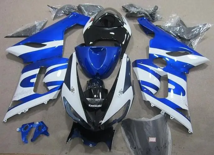Новый Abs мотоцикл обтекатели комплект подходит для kawasaki Ninja ZX6R 636 2005 2006 05 06 6R ZX 600CC