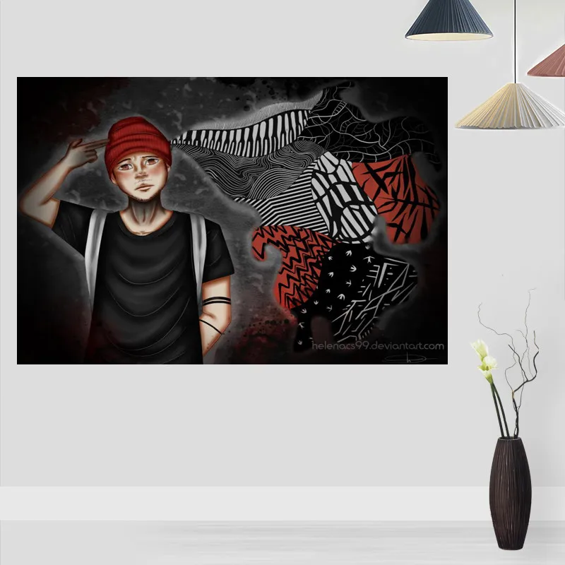 Современная картина Постер Twenty One Pilots картины для гостиной настенное искусство