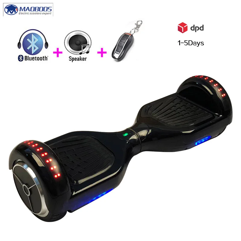 Самостоятельная Баланс Электрический ХОВЕРБОРДА светодиодный Bluetooth Hover доска