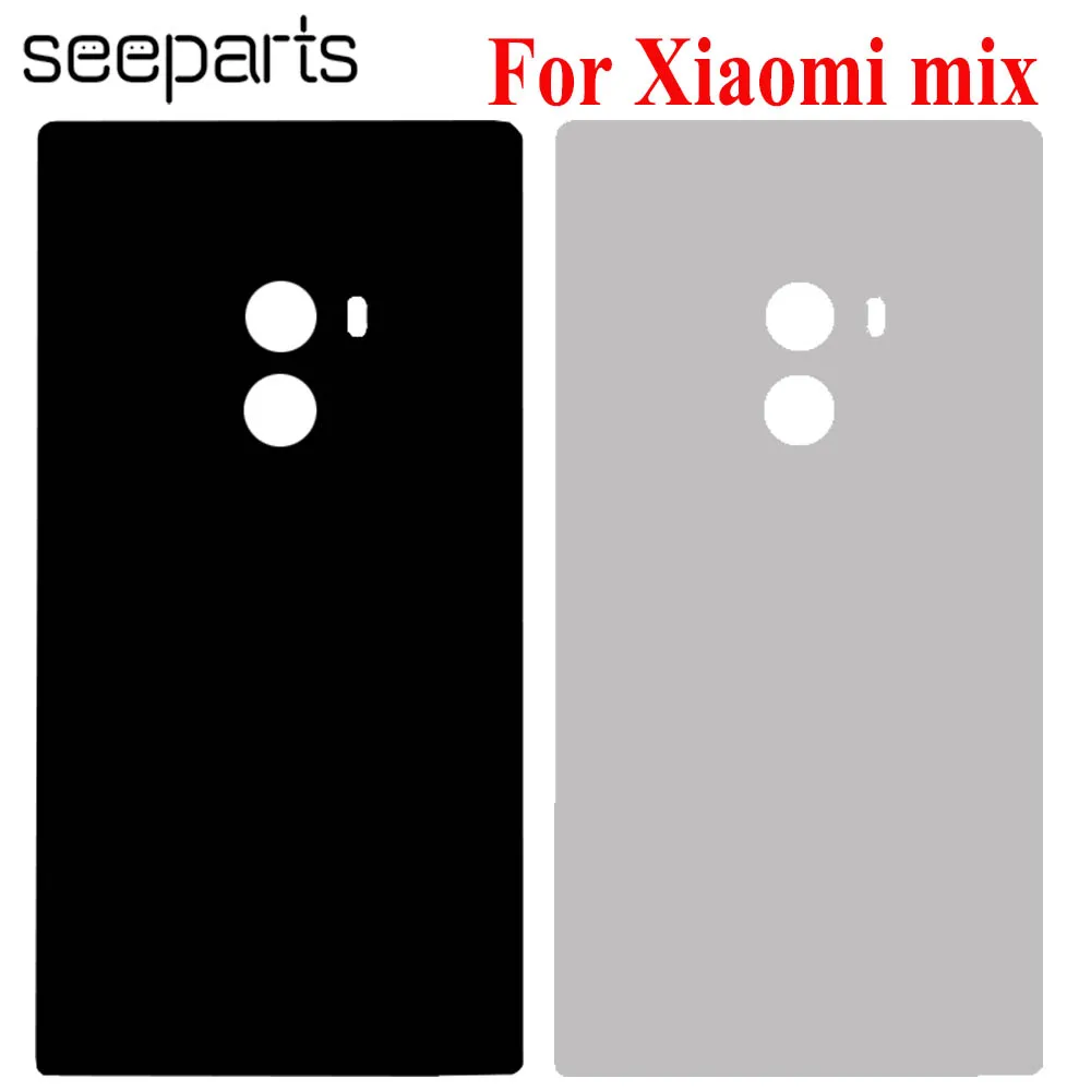 

For XiaoMi Mi Mix Back Cover Case Battery Back Cover housing Mi Mix Replacement Parts 6.4" For XiaoMi Mi MIX Battery Cover