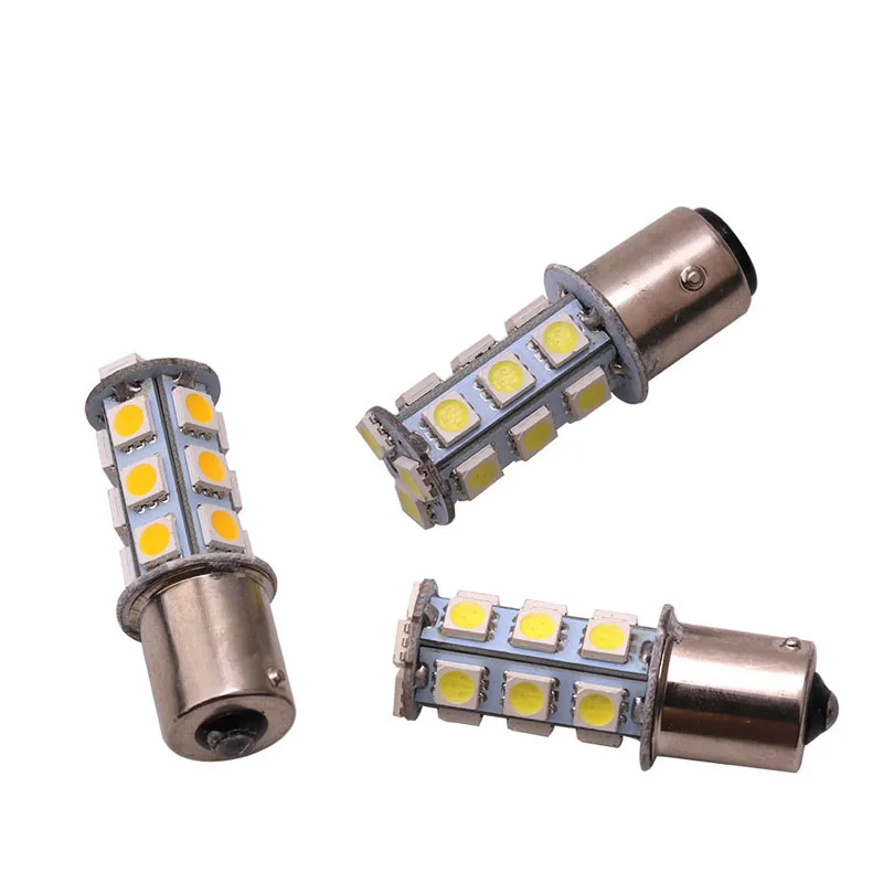 S25 1156 1157 5050 18SMD Led 50 мм x 15 Автомобильные светодиодные поворотные парковочные