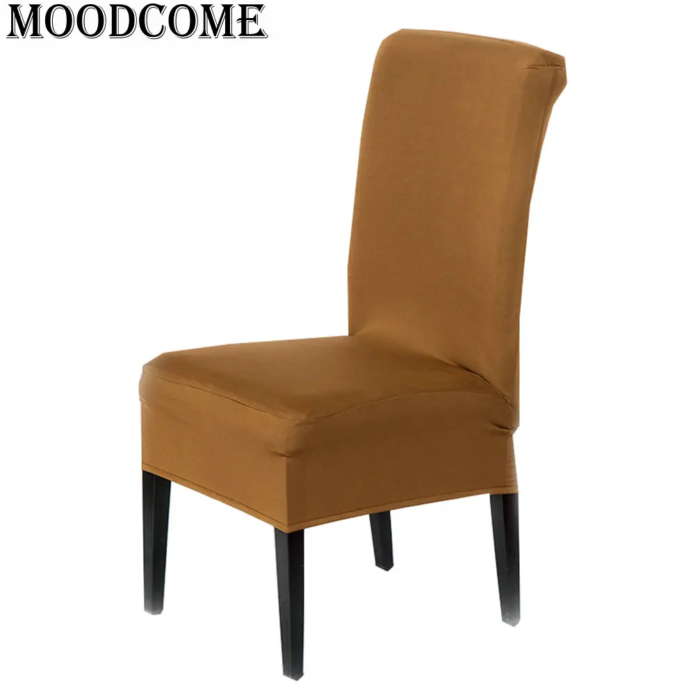 Спандекс домашний декоративный черный чехол на стул для столовой|black chair covers|chair