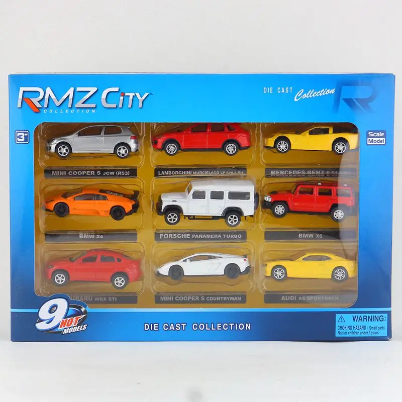 RMZ City/1: 64 Масштаб/Литье под давлением образовательная модель/Audi Chevrolet Nissan супер спортивная игрушка оттягивающийся автомобиль набор/Коллекция/подарок для ребенка