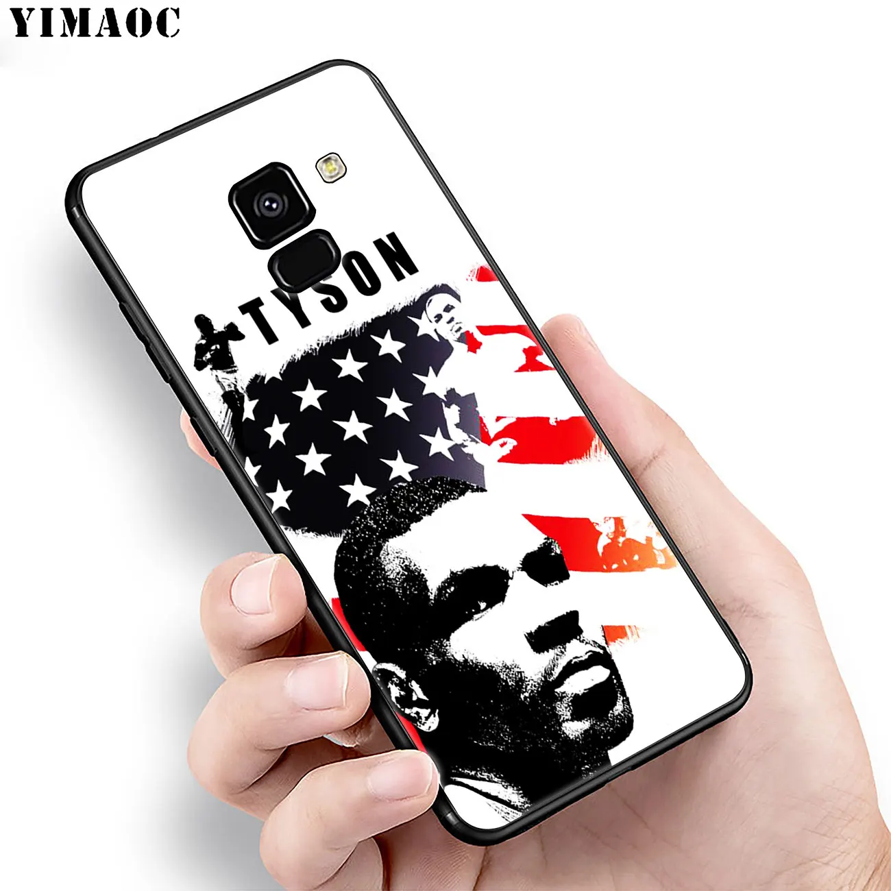 Мягкий силиконовый чехол для телефона YIMAOC Mike Tyson punch Samsung Galaxy A6 Plus A9 A8 A7 2018 A3 A5 2016 2017