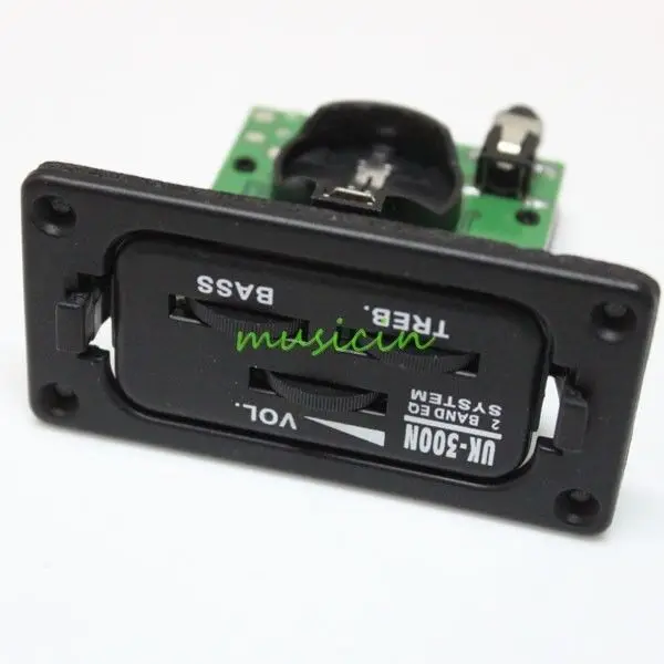 Новый укулеле эквалайзер пиезо Preamp седло пикап 2-Band | Спорт и развлечения