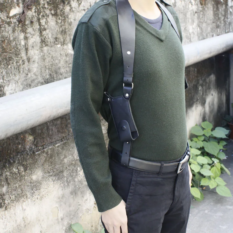 Высококачественная тактическая Кожаная НАПЛЕЧНАЯ кобура для пистолета VULPO серии