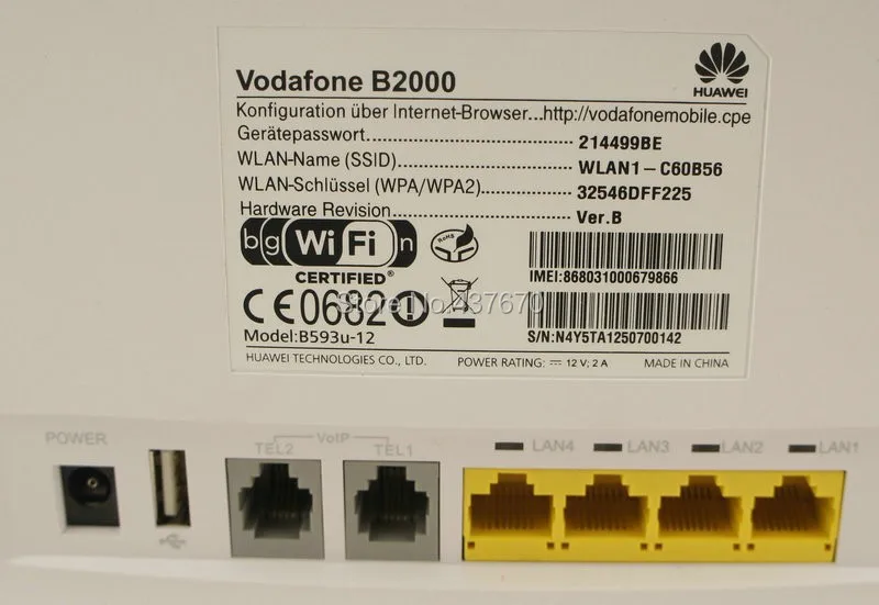 Разблокированный huawei B593 B593u-12 4G LTE FDD 4G беспроводной маршрутизатор 100 Мбит/с WiFi точка доступа слот для sim-карты huawei B593S