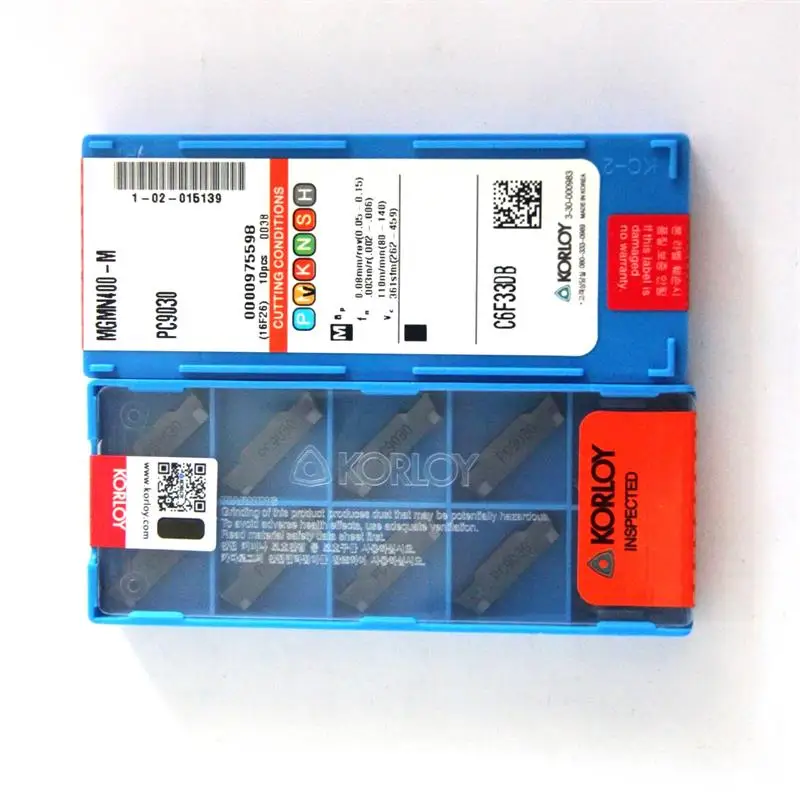 MGMN400-M PC9030 10pcs/lot Slot Cutter Original High Quality Lathe Inserts Carbide Cutters Turning | Инструменты