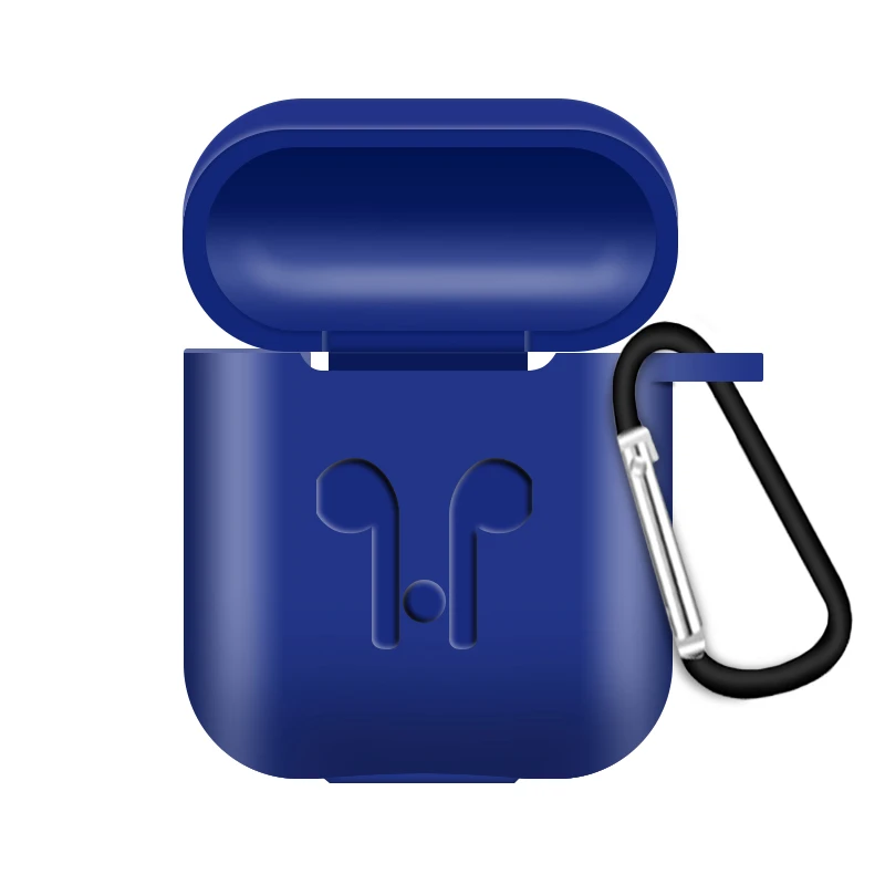 A4 Мягкий силиконовый чехол для Apple гарнитура для airpods защитный чехол противоударный водонепроницаемый для Air Pods гарнитура аксессуары - Цвет: A4