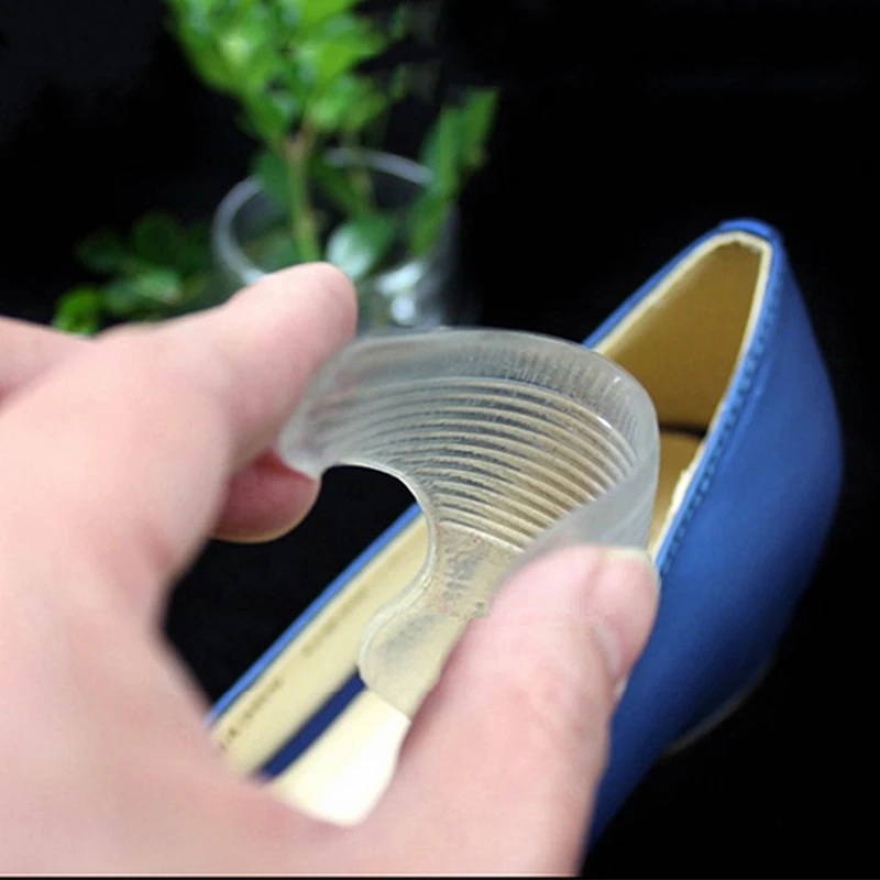 

1 pairs After Heel Invisible Silica Gel Stickers Transparent Shoe Pad Insoles self-adhesive Foot Care