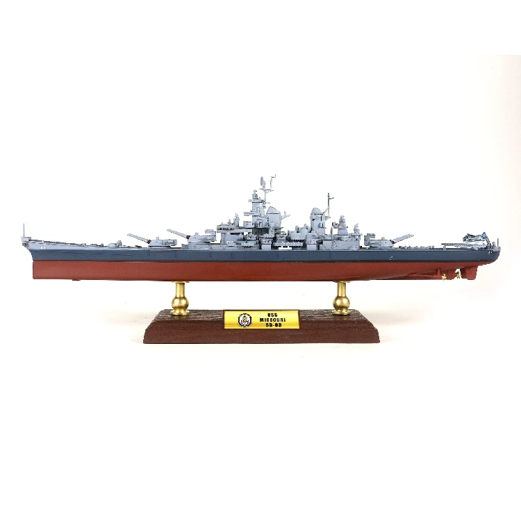 FOV 1/700 Scale USS Миссури BB-6" Mighty Mo" "Большой МО" Lowa-класс линкор литья под давлением Металл Военный корабль игрушка для коллекции
