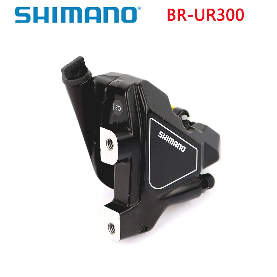 SHIMANO BR UR300 mtb Гидравлический дисковый тормозной суппорт с плоским креплением с B01S полимерные тормозные колодки Аксессуары для велосипеда коробка
