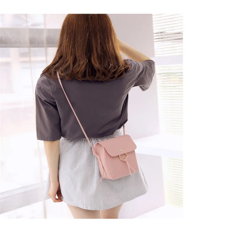 Мини небольшой Для женщин сумка из искусственной кожи плеча щитка Сумки Crossbody