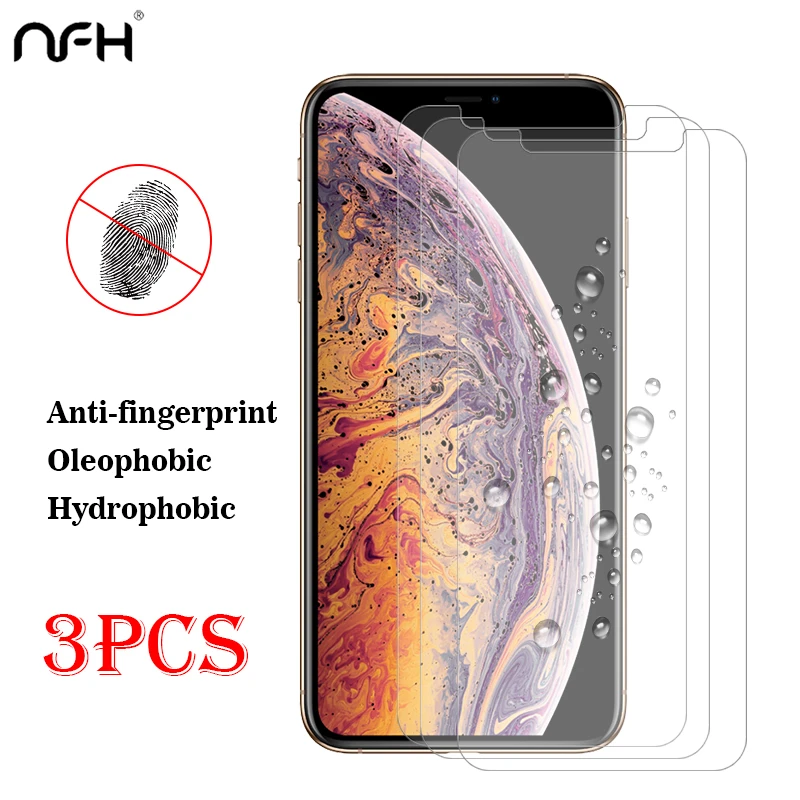 Защитное стекло закаленное для Apple iPhone 7/XR/6/11 pro max/5 S/SE/8/7/6 S/6 Plus/X/XS Max/XR/7 3 шт.|Защитные